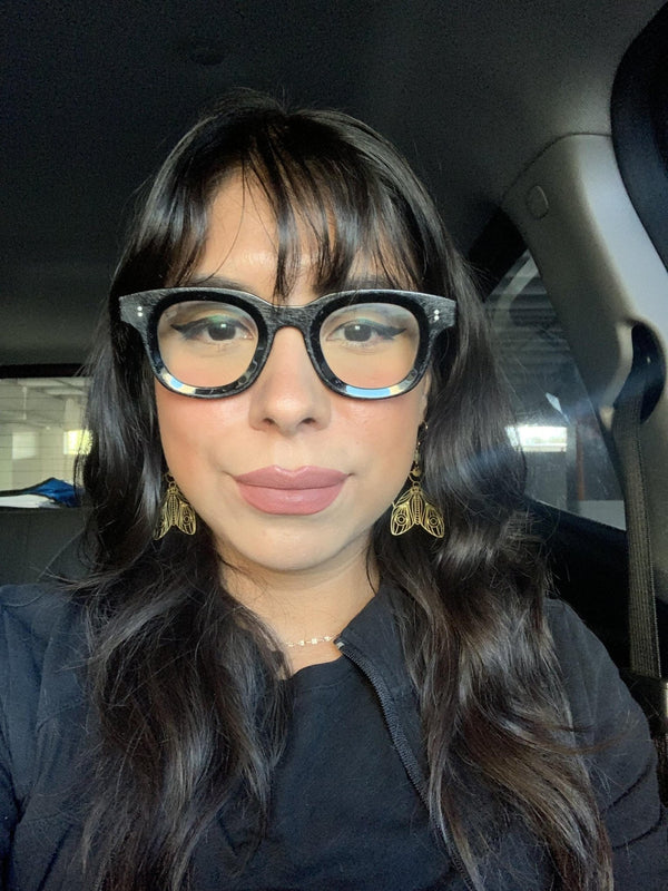 Apollo Optical / Black Acetate & Blue - Light Lens - Shade Files